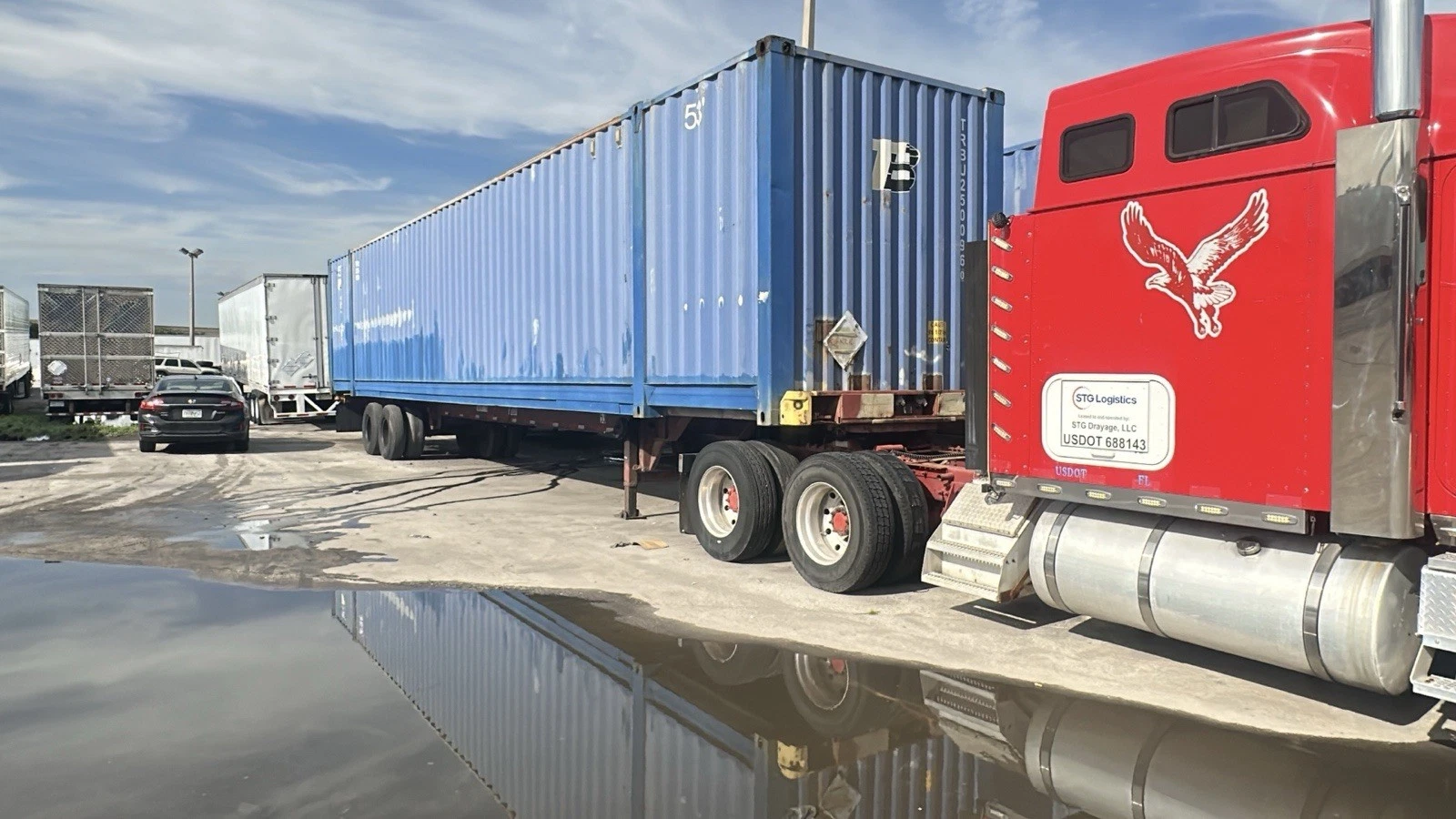 Premium 53ft High Cube Cargo Worthy Shipping Containers for Sale At ShippingContainersNJ.com, we supply high-quality 53ft high cube cargo worthy shipping containers designed for large-capacity storage, domestic freight transportation, and commercial applications. Offering more storage space than standard 40ft containers, the 53ft high cube container is a popular choice for businesses that require additional cargo capacity and increased interior height. Built to cargo worthy standards, this container has been inspected to verify its structural condition for transport and secure storage use. Browse related products: High Cube Containers Storage Containers for Sale Modified Containers 40ft Containers Learn more about container standards from the Container Owners Association. Cargo Worthy Certified This container is classified as Cargo Worthy (CW), meaning it has been inspected and determined suitable for transportation and secure storage applications. Benefits of a cargo worthy container include: Verified structural integrity Reliable transport capability Secure cargo handling Durable storage performance Suitable for domestic logistics operations Unlike containers intended solely for storage, cargo worthy units are inspected to ensure their frame, flooring, and structural components remain suitable for handling and transportation. High Cube Extra Height Design The high cube design provides an additional foot of height compared to standard shipping containers, allowing for greater storage flexibility and increased interior volume. Advantages include: Increased vertical storage space Easier access for tall equipment Improved pallet stacking capability More headroom for conversions Greater cargo capacity This makes the container ideal for: Construction equipment Industrial inventory Agricultural storage Warehouse overflow Commercial conversion projects Explore: Container Home Office Specialized Containers Modular Buildings Durable Weathering Steel Construction Constructed from heavy-gauge weathering steel (COR-TEN), this container is designed to withstand long-term exposure to outdoor environments while maintaining structural integrity. Key construction features include: Weather-resistant steel exterior Corrugated steel sidewalls Marine-grade plywood flooring Heavy-duty structural frame Integrated locking bars Durable cargo doors Water-resistant rubber door seals The robust construction helps protect stored goods from wind, rain, dust, and environmental exposure. For workplace safety recommendations, visit OSHA. Secure Storage & Transportation Solution The container is equipped with full-width dual cargo doors that provide convenient access for loading and unloading large equipment, inventory, and palletized goods. Security features include: Dual swing cargo doors Integrated locking bars Secure steel frame construction Weatherproof door seals Its design supports both secure storage and domestic transportation requirements. Learn more about freight transportation regulations from the Federal Maritime Commission. Ideal Applications The 53ft high cube cargo worthy container is commonly used for: Domestic freight transportation Warehouse overflow storage Construction site storage Agricultural equipment storage Industrial inventory management Retail stock storage Container conversion projects Its large internal volume makes it one of the most practical storage solutions available for commercial and industrial operations. Technical Specifications Specification Details External Length 53ft External Width 8ft 6in External Height 9ft 6in Internal Length Approx. 52ft 5in Internal Width Approx. 7ft 8in Internal Height Approx. 8ft 10in Door Opening Width Approx. 7ft 8in Door Opening Height Approx. 8ft 5in Tare Weight Approx. 13,500 – 14,000 lbs Tare Weight Metric Approx. 6,100 – 6,350 kg Construction Material Weathering Steel (COR-TEN) Flooring Marine-Grade Plywood Condition Used Classification Cargo Worthy (CW) Package Includes Your purchase includes: 1 x 53ft High Cube Cargo Worthy Shipping Container Functional dual-swing rear cargo doors Integrated locking bars Marine-grade plywood flooring Weather-resistant door seals Nationwide Delivery Available ShippingContainersNJ.com proudly delivers 53ft high cube shipping containers throughout New Jersey and nationwide across the United States. We deliver to: Jersey City Newark Edison Paterson Trenton Camden Nationwide USA locations Browse more inventory: New Shipping Containers Used Shipping Containers High Cube Containers Storage Containers for Sale Request a Quote Today Looking for a durable and spacious 53ft high cube cargo worthy shipping container? Contact ShippingContainersNJ.com today for: Current inventory Nationwide delivery Commercial storage solutions Container conversion options Pricing and specifications We are committed to supplying secure, durable, and high-capacity shipping containers for commercial, industrial, transportation, and storage applications nationwide.