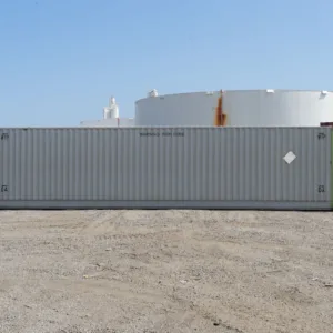 53ft high cube shipping container with cargo-worthy certification and extra storage capacity