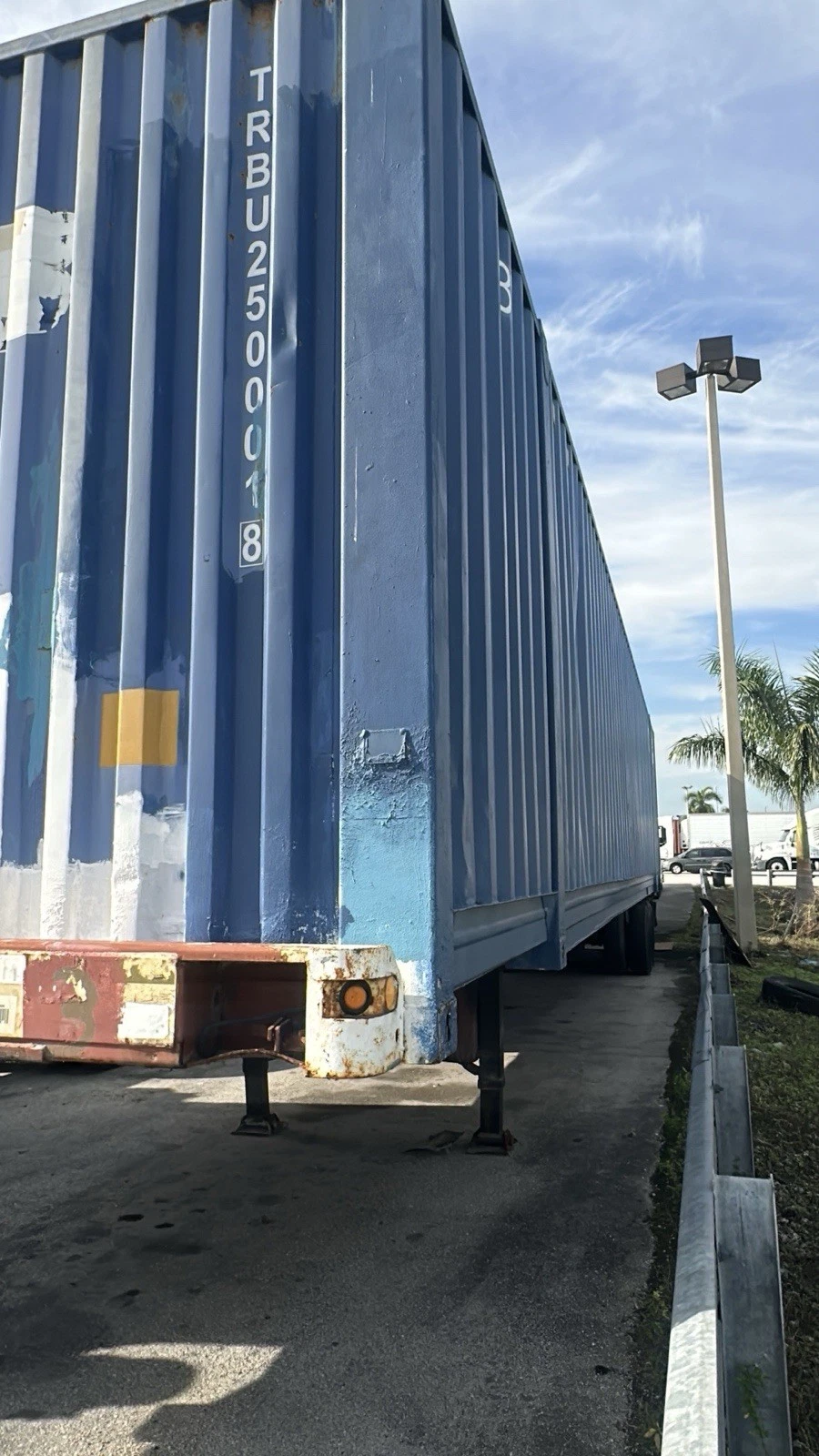 53ft high cube shipping container for warehouse and industrial applications