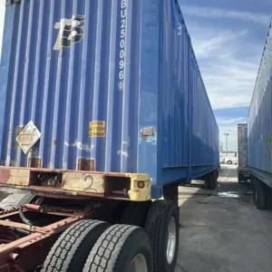 Large capacity 53ft high cube container with marine plywood flooring
