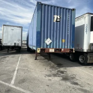Cargo worthy 53ft shipping container for domestic transport and storage