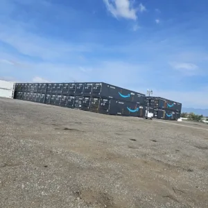53ft high cube shipping container with maximum storage capacity and extra height