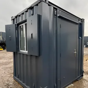 7ft x 7ft modular office container with forklift pockets and crane lifting points