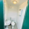 8Ft x 5Ft Double Mains Toilet 1+1 (Green)
