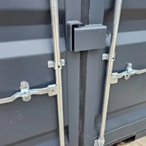 Durable 8ft corten steel container for site security and storage