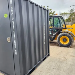 New 8ft storage shipping container with passive ventilation system