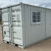 9ft Container Office with Window and Side Door
