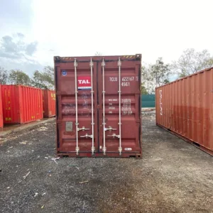 Clean used 40ft shipping container for secure commercial storage