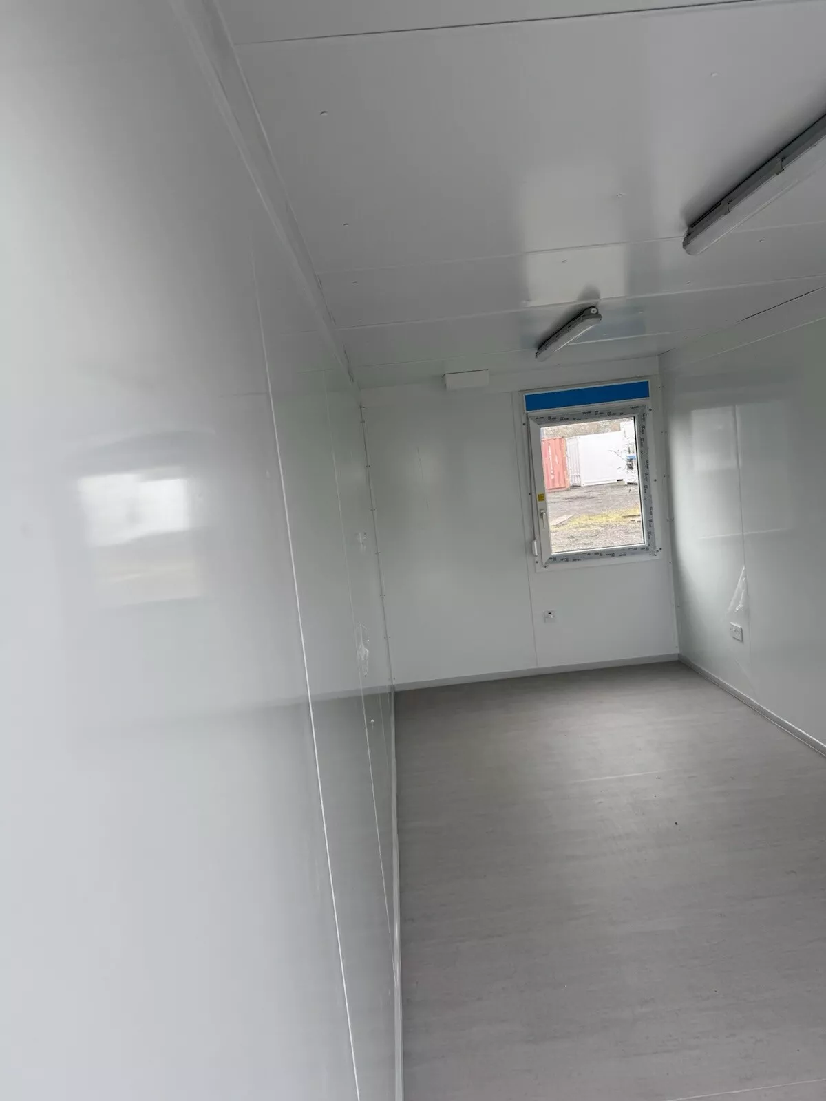 Modular workspace container for commercial and industrial applications