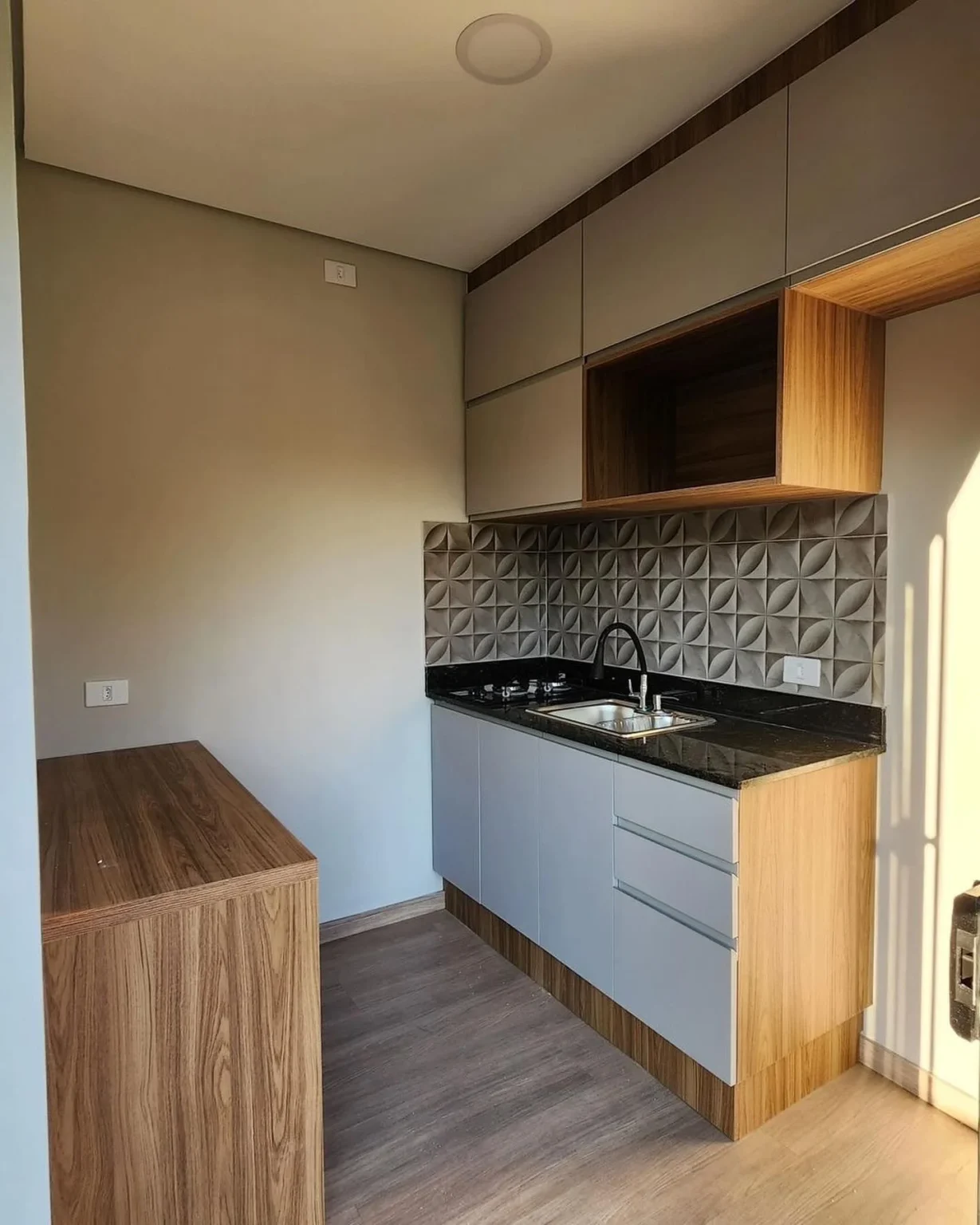 Custom 20ft shipping container home with integrated water tank system