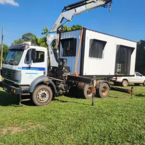 Compact 20ft container home for Airbnb rentals and remote retreats