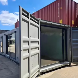 Custom 40ft shipping container house with modern kitchen and bathroom