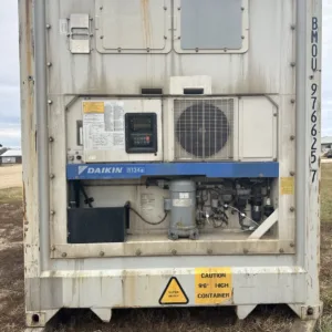 Portable 40ft reefer container for logistics and cold chain operations