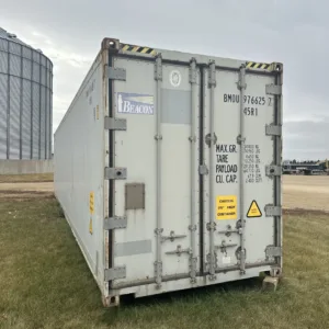 Daikin 40ft refrigerated shipping container with advanced temperature control system