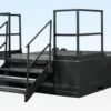 Double Mains Toilet Waste Tank – 500 Gallon Steel Waste Tank