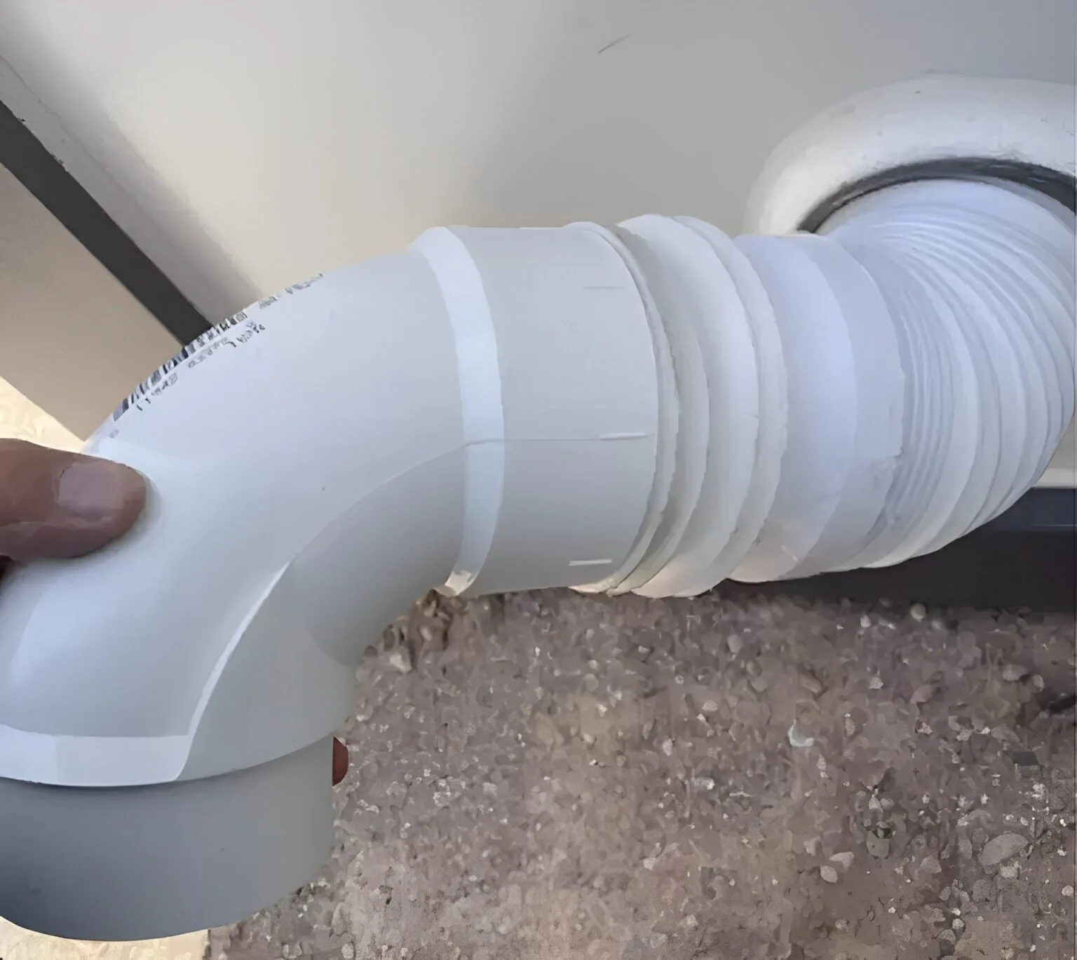 Two-stall portable toilet with sink and 110V electrical installation