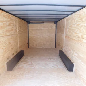 8.5x28 enclosed cargo trailer for side-by-side and vehicle transport