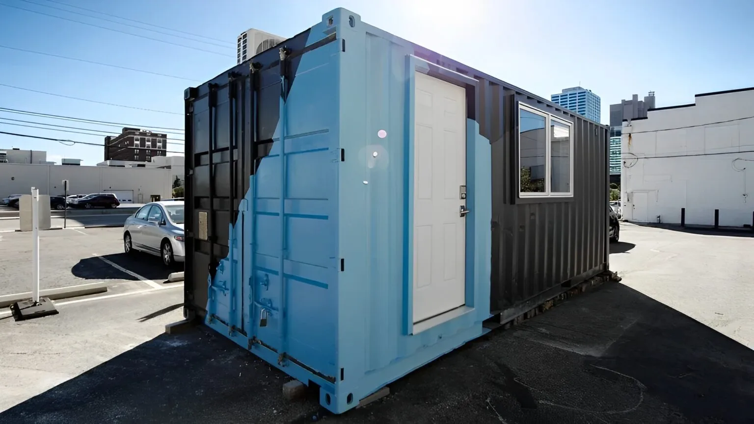 Fully Equipped 20ft Shipping Container Home for Sale