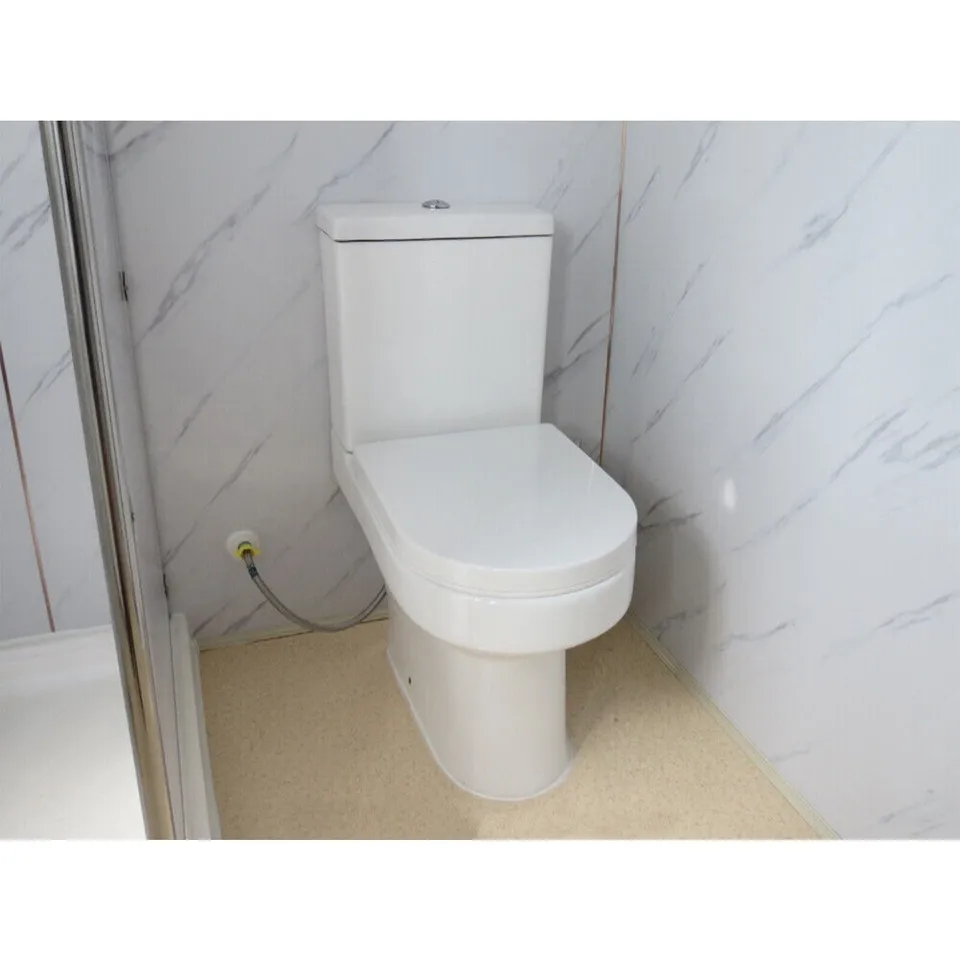 Portable shower and toilet building for campsites events and remote locations