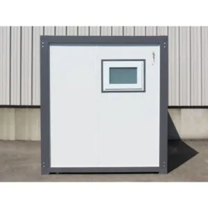 Portable toilet and shower cabin for outdoor events and festivals