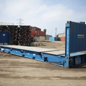 Premium 40-Foot Flat Rack Shipping Containers for Sale