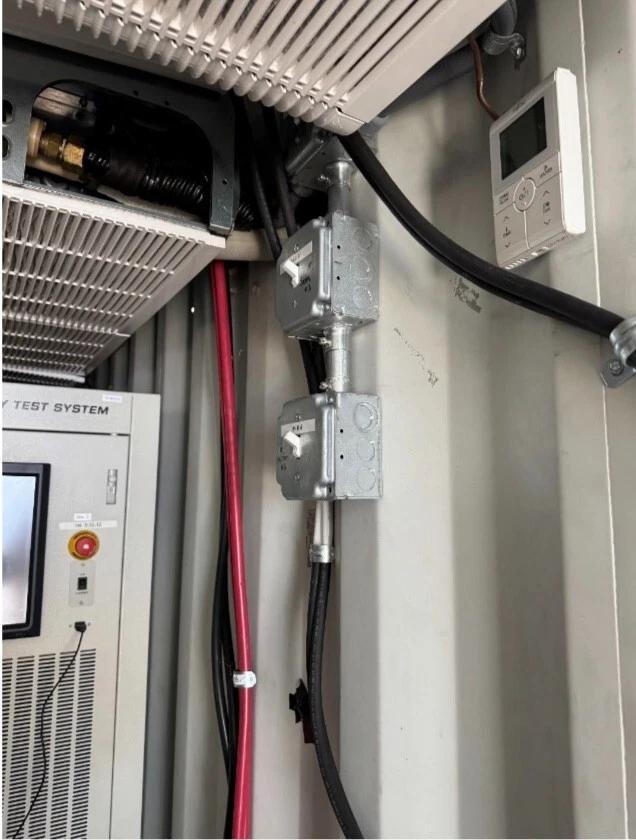 20ft reefer Conex container with climate control system and steel construction