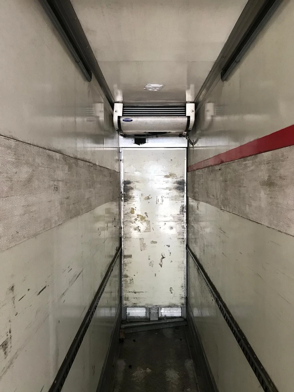 Commercial freezer shipping container for cold chain logistics operations