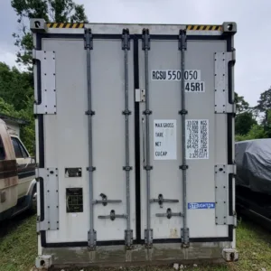 Stoughton 40ft insulated shipping container with electrical connection