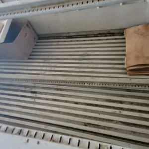 Large 40ft insulated storage container for industrial and construction projects