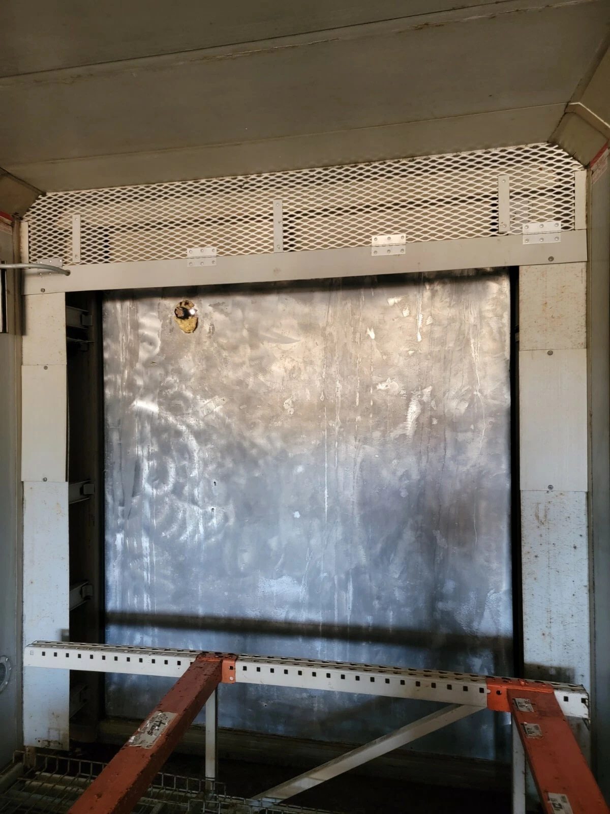 Secure 40ft shipping container with insulated walls and steel construction