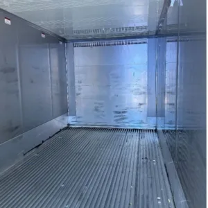 Portable Thermo King refrigerated container for commercial cold storage applications