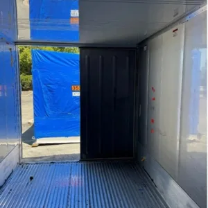Used 20ft refrigerated shipping container with Thermo King refrigeration unit