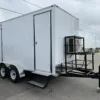 Upscale 2 Station Portable Restroom Trailer 7ft x 14ft