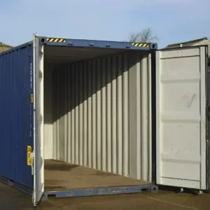 Used 20ft high cube shipping container with extra storage height
