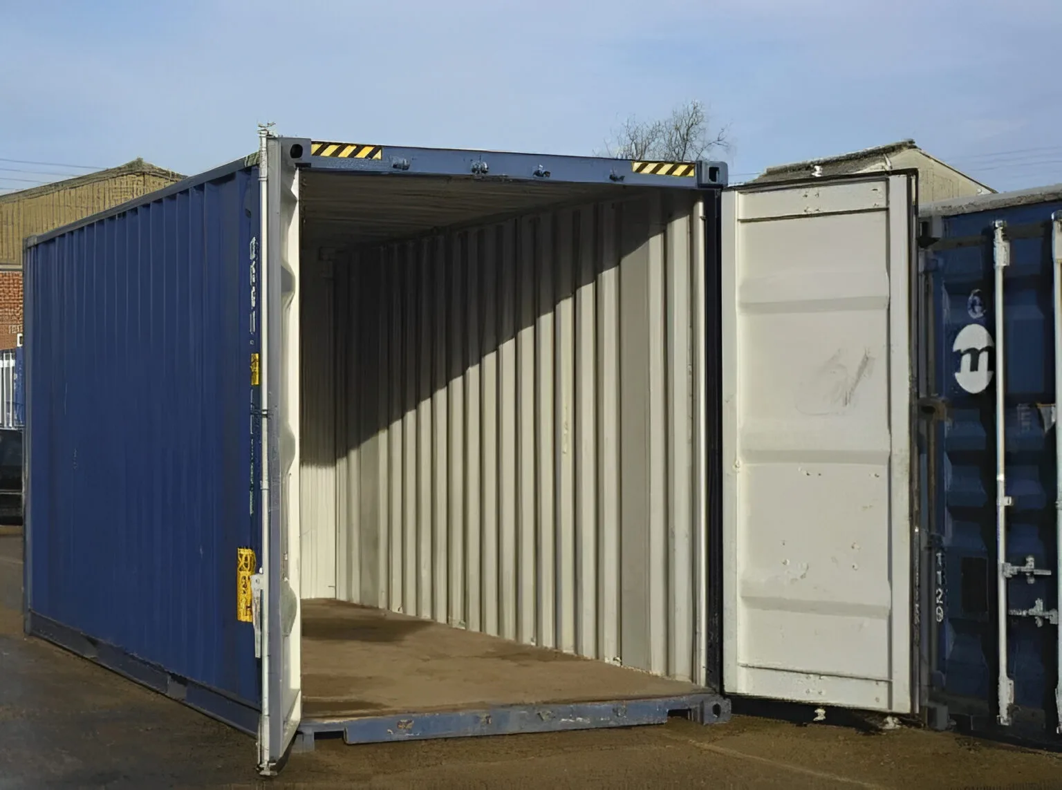 Used 20ft high cube shipping container with extra storage height