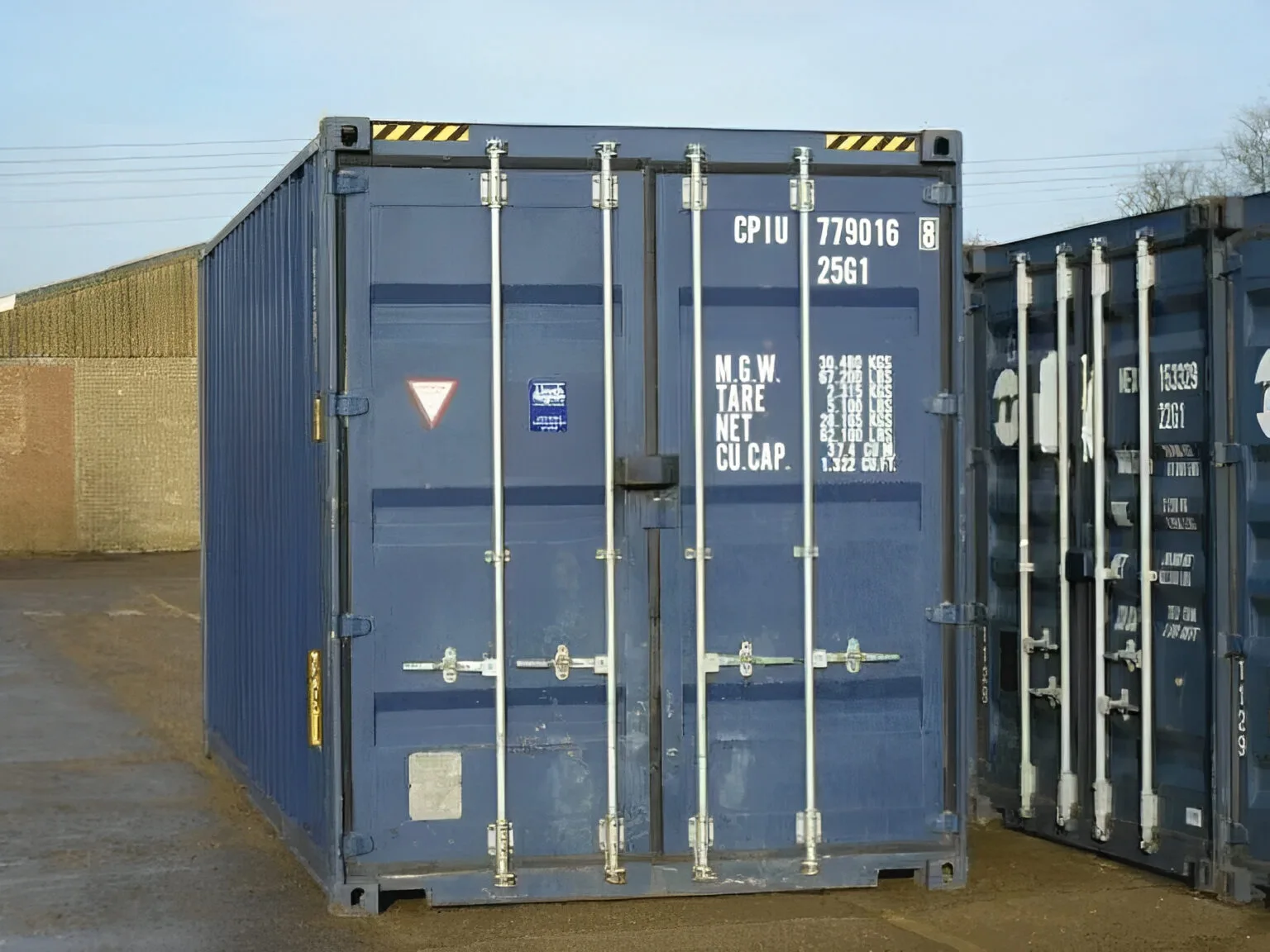 Grade A 20ft high cube container with corten steel construction