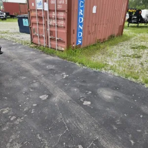 Durable 20ft steel storage pod for residential and commercial use