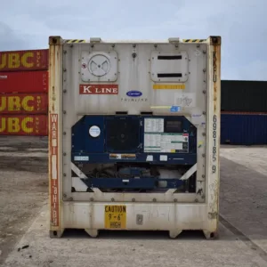 40ft refrigerated shipping container with stainless steel interior and insulation