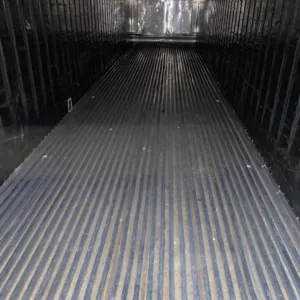 40ft non-working reefer container with insulated walls for secure storage